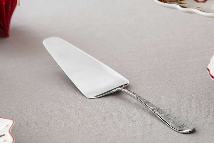 Idea regalo Natale Pala torta Toy's Delight cutlery cristallo Villeroy & Boch