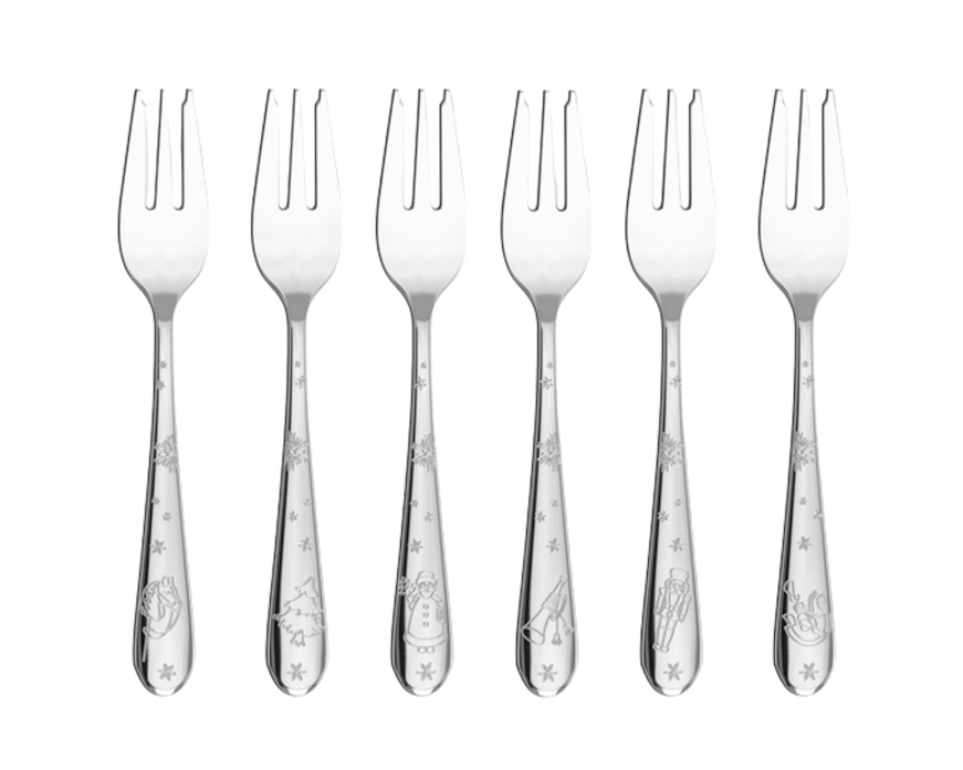 Idea regalo Natale Set forchette Toy's Delight cutlery acciaio 6 pezzi Villeroy & Boch