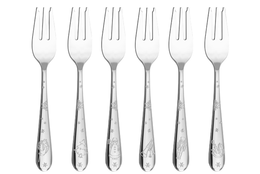 Idea regalo Natale Set forchette Toy's Delight cutlery cristallo 6 pezzi Villeroy & Boch