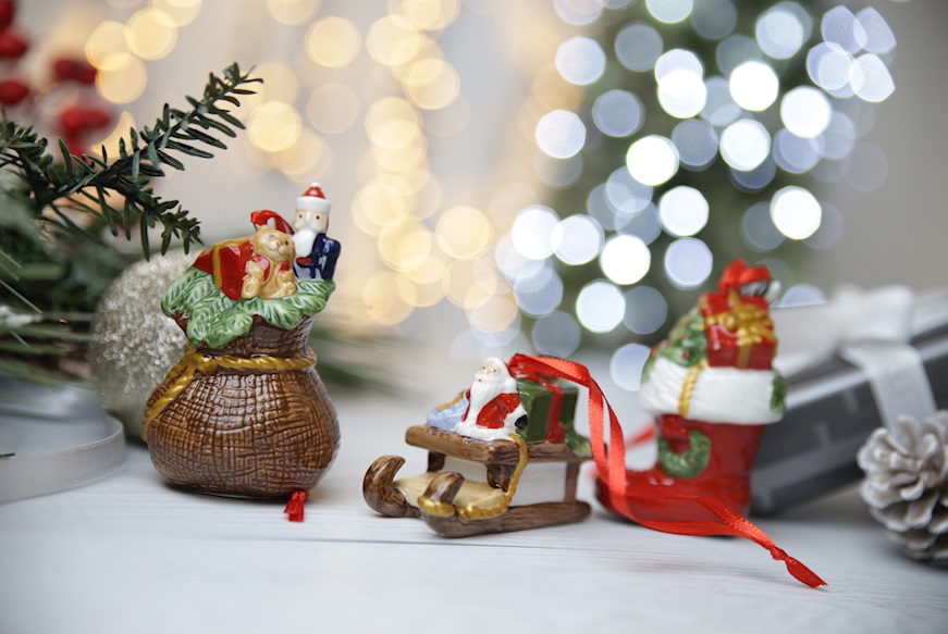 Idea regalo Natale Addobbi di Natale Nostalgic Ornaments porcellana Regali 3 pezzi Villeroy & Boch