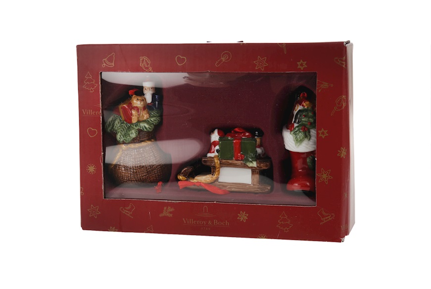 Idea regalo Natale Addobbi di Natale Nostalgic Ornaments porcellana Regali 3 pezzi Villeroy & Boch