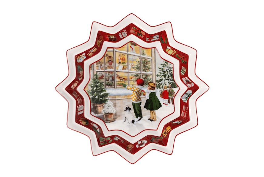 Idea regalo Natale Ciotola grande Toy's Fantasy porcellana negozio di giocattoli Villeroy & Boch
