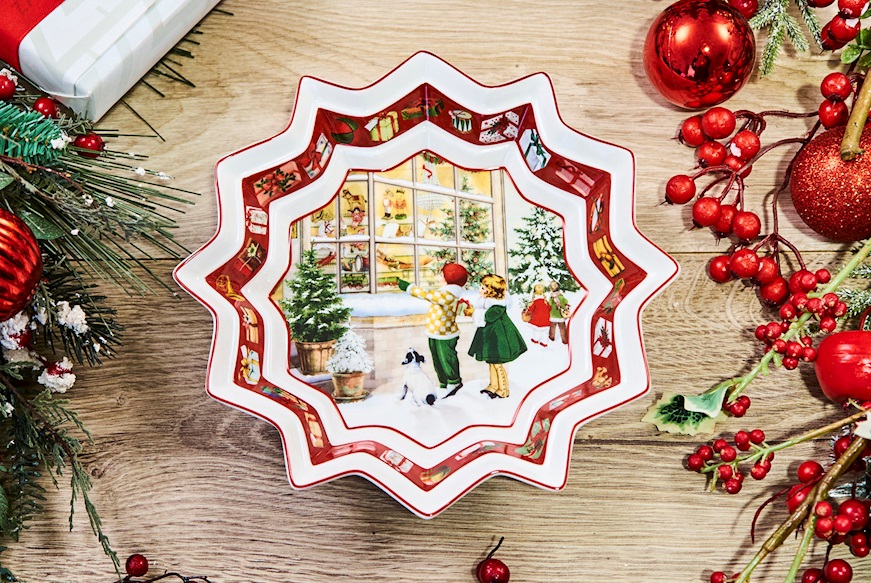 Idea regalo Natale Ciotola grande Toy's Fantasy porcellana negozio di giocattoli Villeroy & Boch