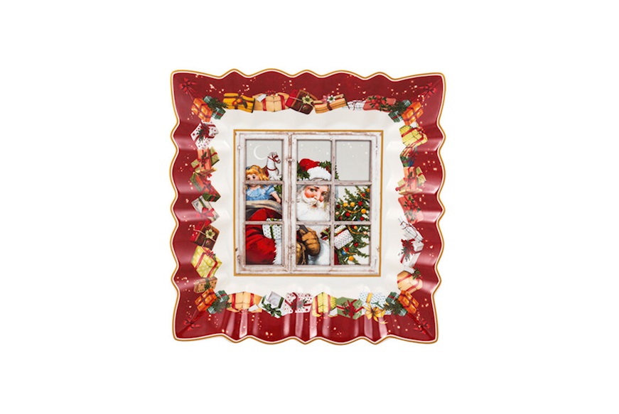 Idea regalo Natale Coppa Toy's Fantasy porcellana quadrata Villeroy & Boch