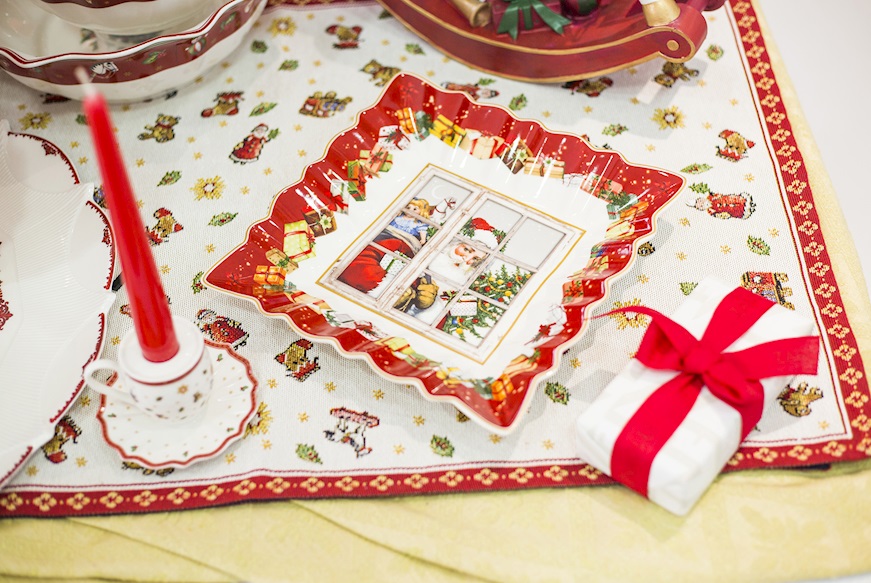 Idea regalo Natale Coppa Toy's Fantasy porcellana quadrata Villeroy & Boch