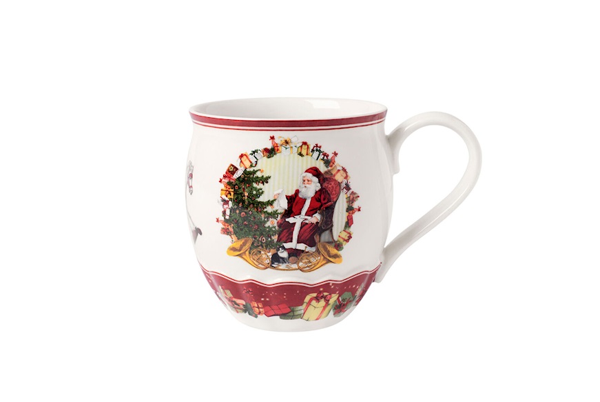 Idea regalo Natale Bicchiere jumbo Toy's Fantasy porcellana Villeroy & Boch