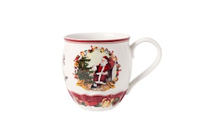 Idea regalo Natale Bicchiere jumbo Toy's Fantasy porcellana Villeroy & Boch