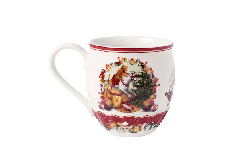 Idea regalo Natale Bicchiere jumbo Toy's Fantasy porcellana Villeroy & Boch