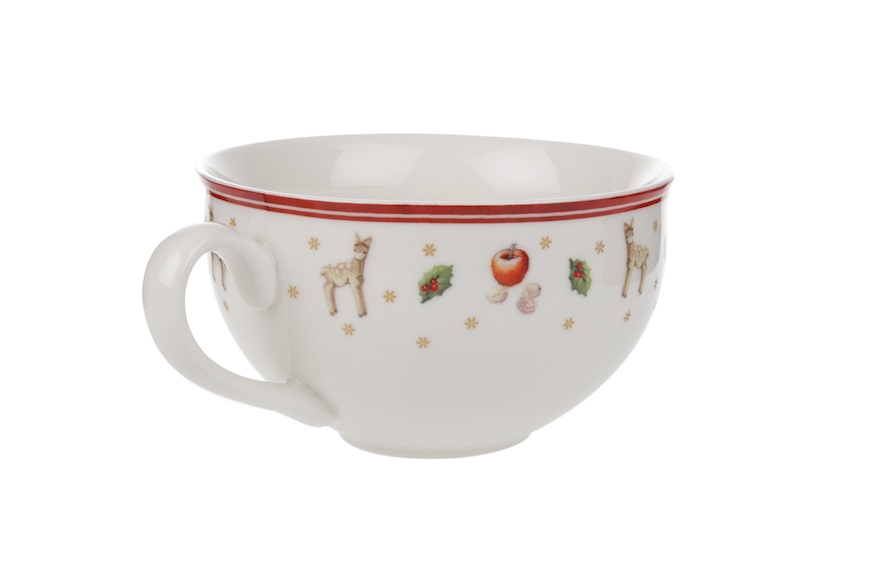 Idea regalo Natale Tazza caffe latte Toy's Delight porcellana Villeroy & Boch