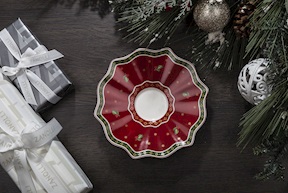 Idea regalo Natale Piattino tazza caffe latte Toy's Delight porcellana Villeroy & Boch