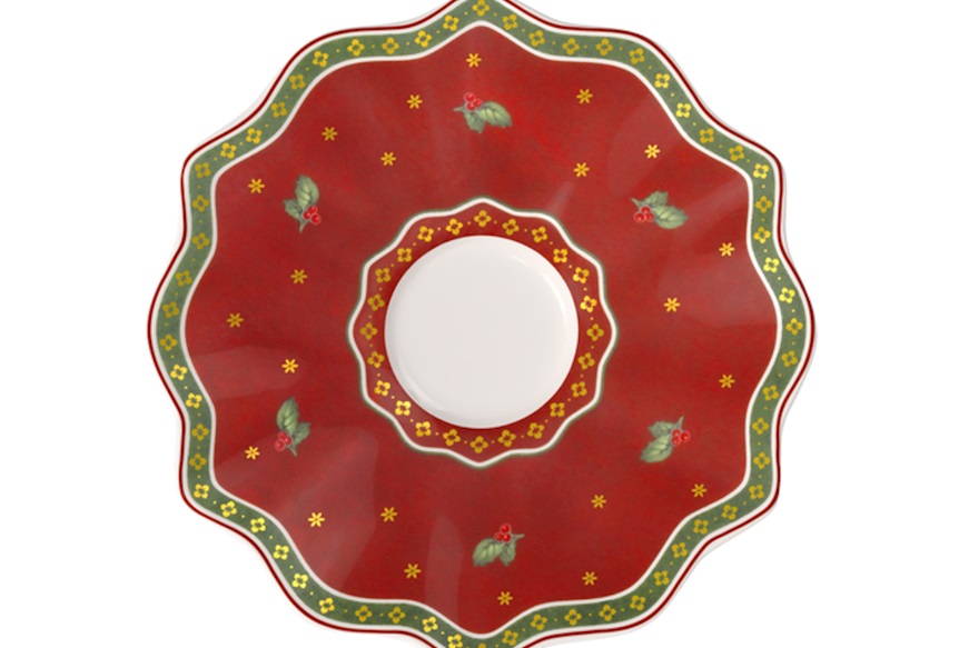 Idea regalo Natale Piattino tazza the/caffè Toy's Delight porcellana Villeroy & Boch