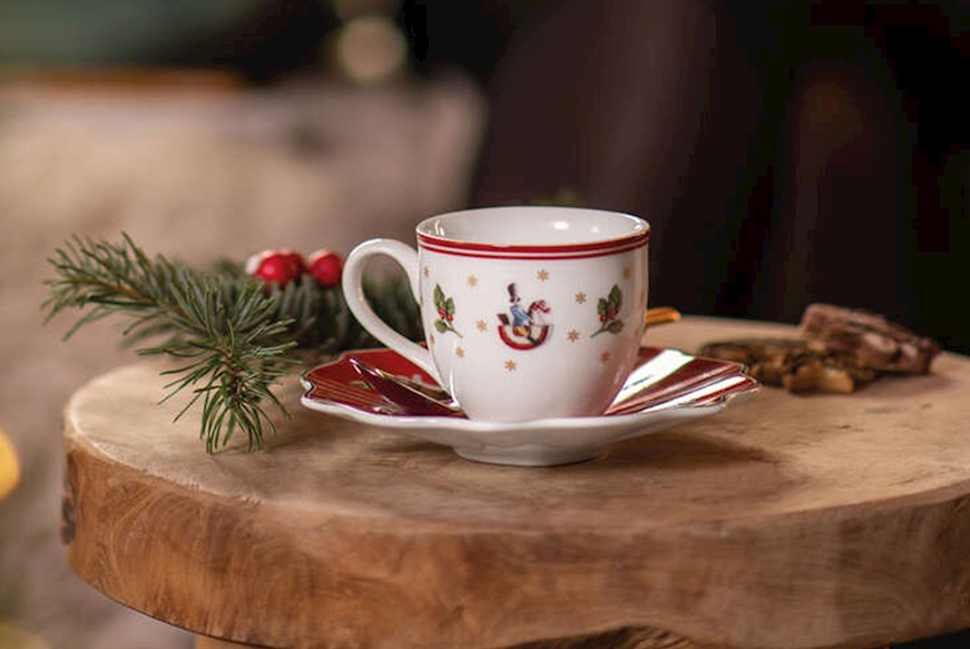 Idea regalo Natale Tazza espresso Toy's Delight porcellana Villeroy & Boch