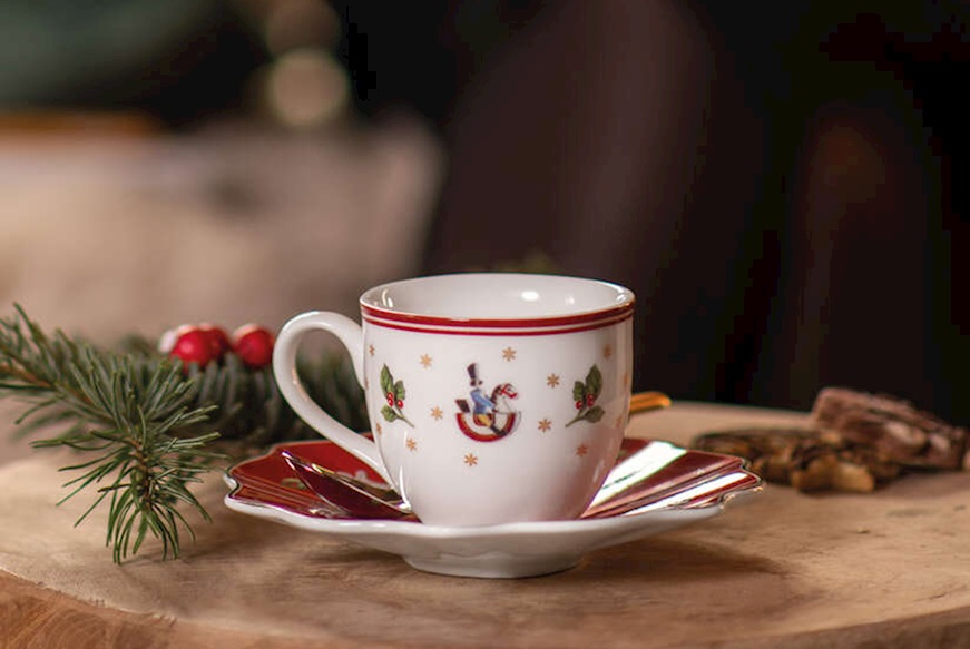 Idea regalo Natale Tazza espresso Toy's Delight porcellana Villeroy & Boch