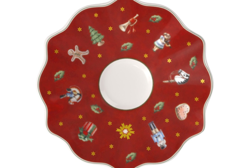 Idea regalo Natale Piattino tazza espresso Toy's Delight porcellana Villeroy & Boch