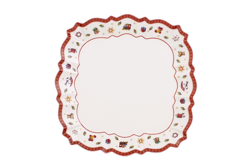 Idea regalo Natale Piatto da portata Toy's Delight porcellana Villeroy & Boch
