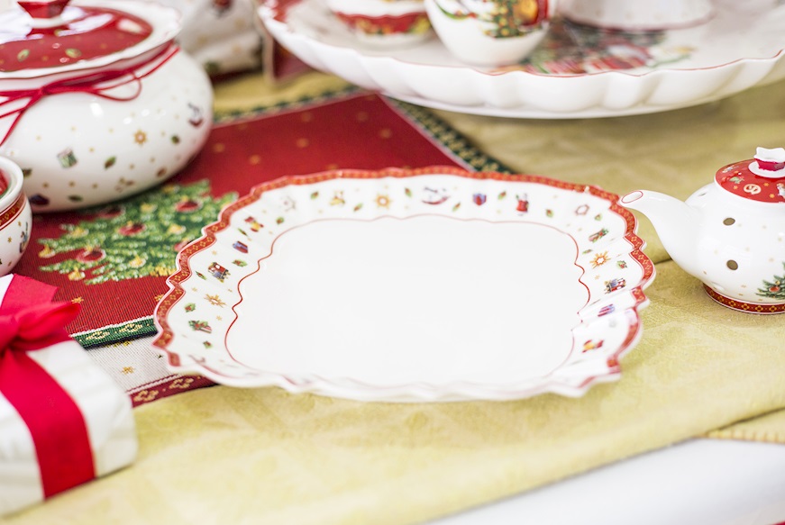 Idea regalo Natale Piatto da portata Toy's Delight porcellana Villeroy & Boch