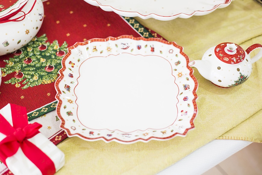Idea regalo Natale Piatto da portata Toy's Delight porcellana Villeroy & Boch