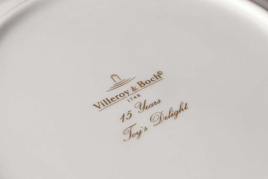 Anniversary plate Toy's Delight porcelain Villeroy & Boch