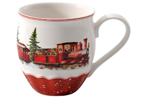 Idea regalo Natale Tazza Annual Christmas Edition porcellana Villeroy & Boch