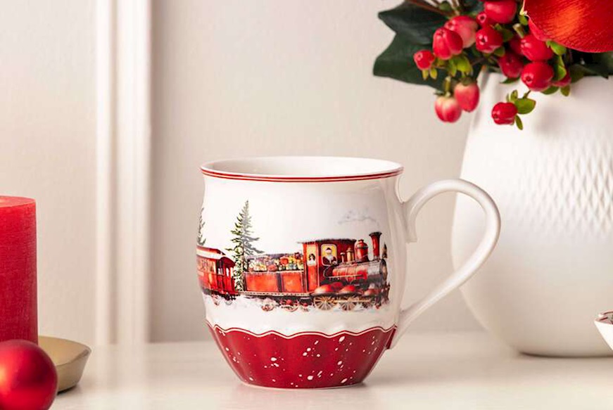 Idea regalo Natale Tazza Annual Christmas Edition porcellana Villeroy & Boch