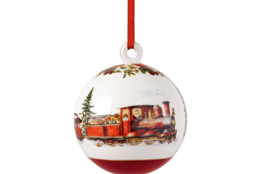 Idea regalo Natale Palla di Natale Annual Christmas Edition porcellana Villeroy & Boch