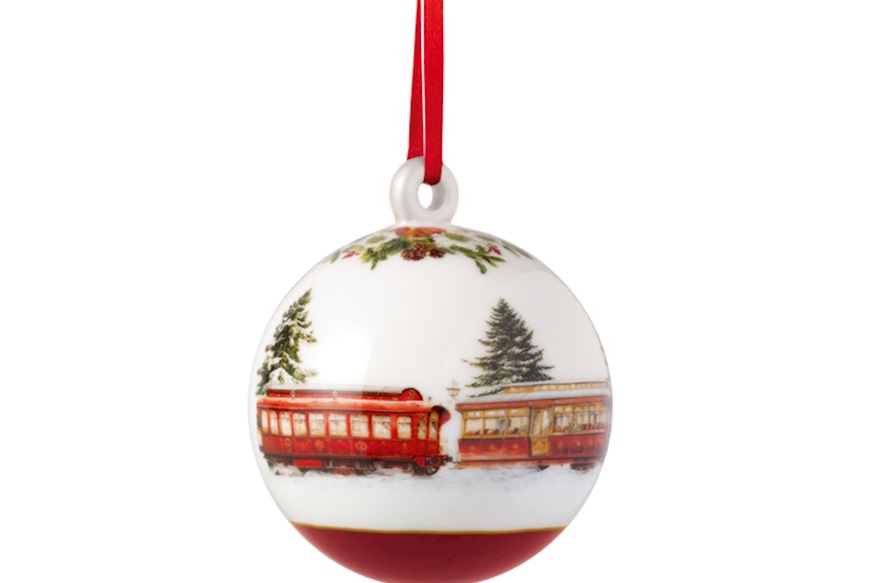 Idea regalo Natale Palla di Natale Annual Christmas Edition porcellana Villeroy & Boch