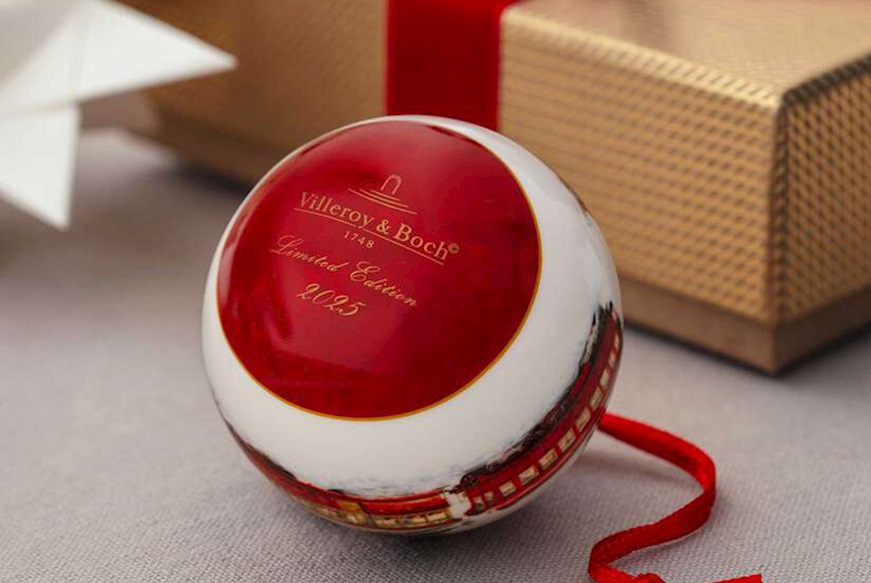 Idea regalo Natale Palla di Natale Annual Christmas Edition porcellana Villeroy & Boch