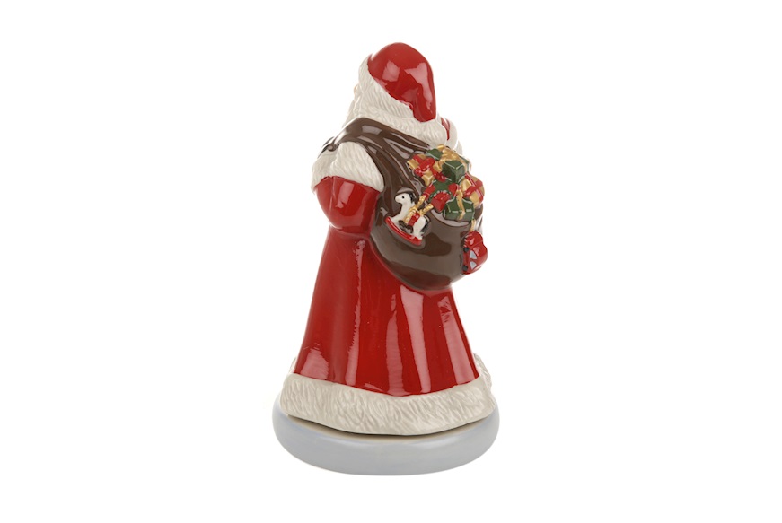 Idea regalo Natale Babbo Natale Nostalgic Melody porcellana con carillon Villeroy & Boch