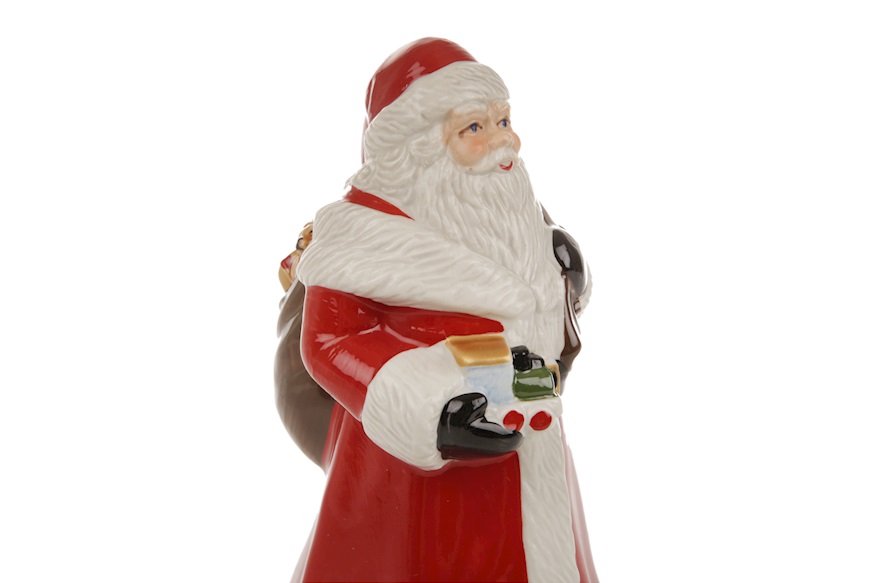Idea regalo Natale Babbo Natale Nostalgic Melody porcellana con carillon Villeroy & Boch