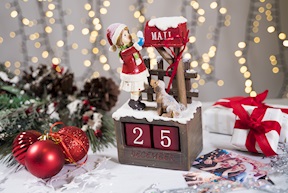 Idea regalo Natale Calendario con bambina Winter Collage Villeroy & Boch