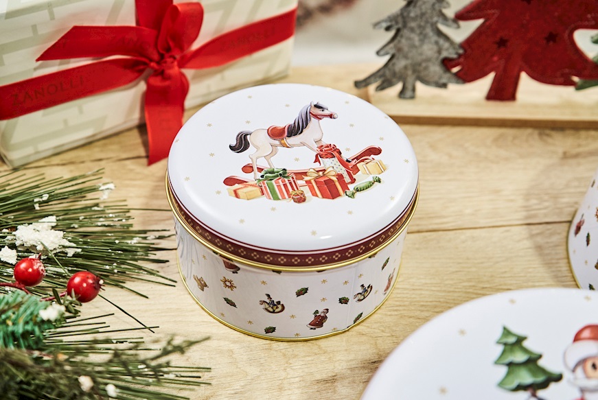 Idea regalo Natale Set di biscottiere Winter Collage porcellana Villeroy & Boch
