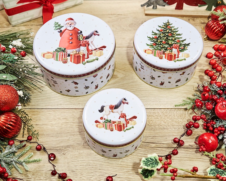 Idea regalo Natale Set di biscottiere Winter Collage Villeroy & Boch