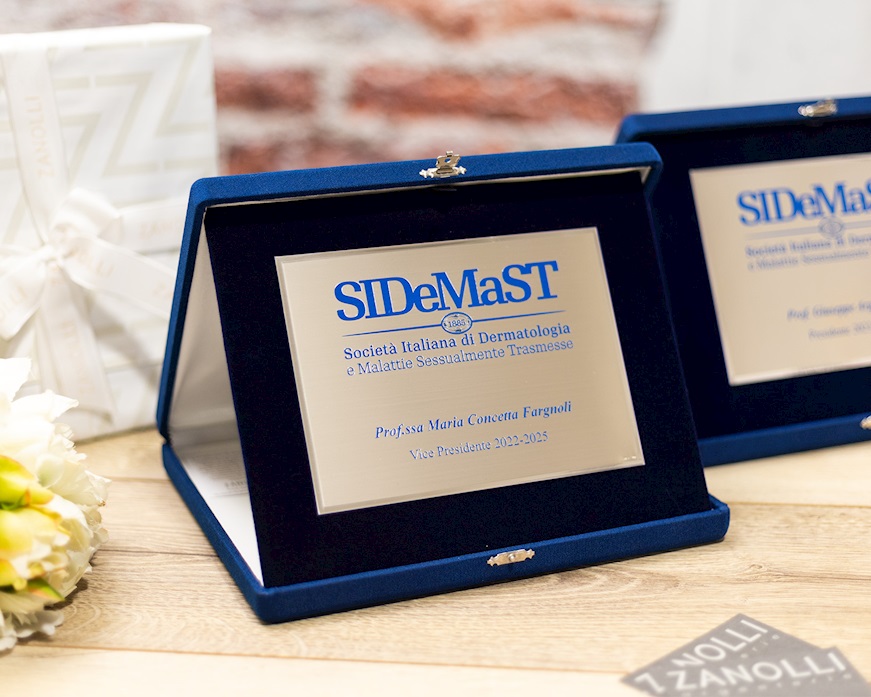 Targa argento con astuccio Selezione Zanolli