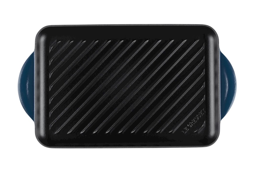 Grill rettangolare Tradition ghisa nuit Le Creuset