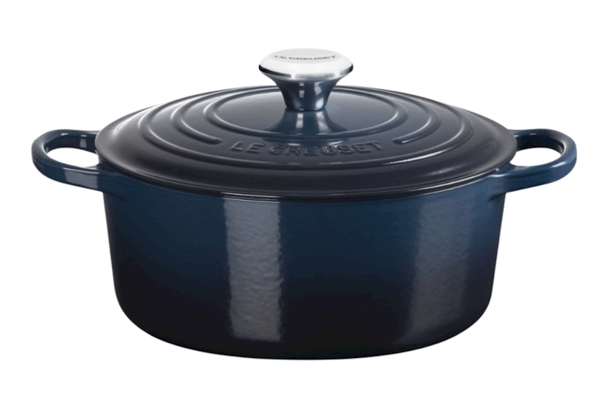 Cocotte rotonda Evolution ghisa nuit Le Creuset