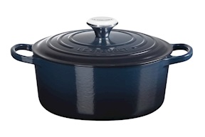 Cocotte rotonda Evolution ghisa nuit Le Creuset