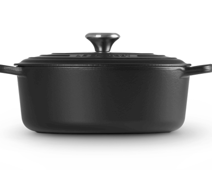 Cocotte ovale Evolution ghisa nero matt Le Creuset