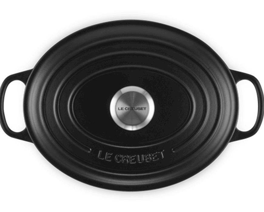 Cocotte ovale Evolution ghisa nero matt Le Creuset