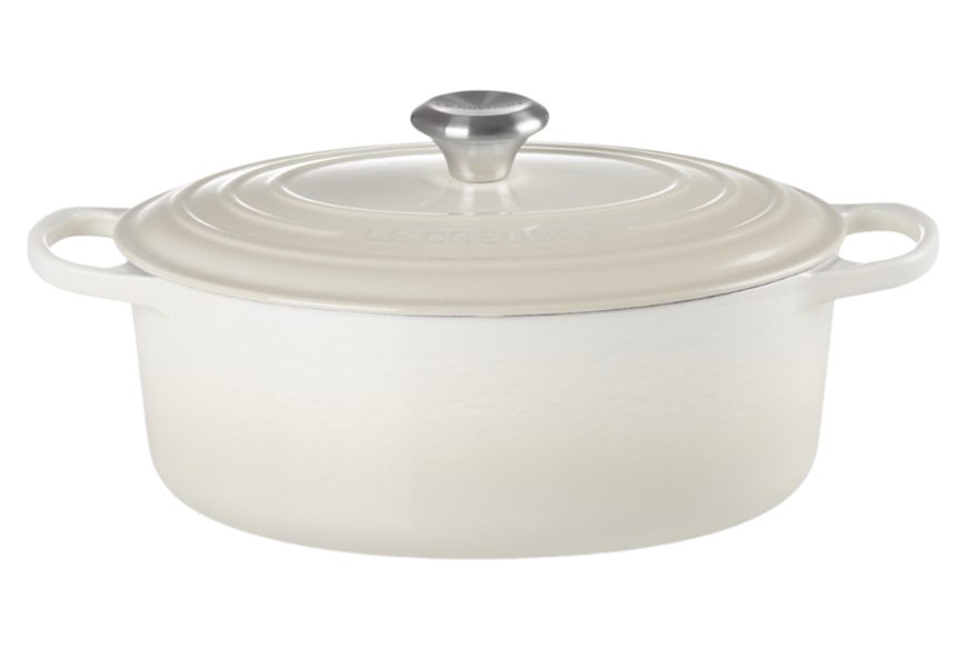 Cocotte ovale Evolution ghisa meringue Le Creuset