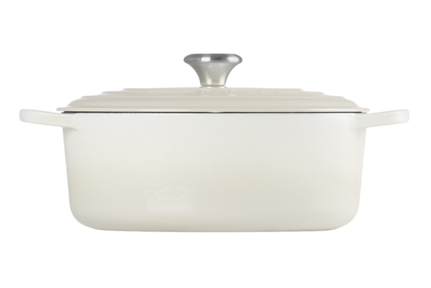 Cocotte ovale Evolution ghisa meringue Le Creuset