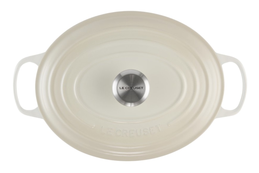 Cocotte ovale Evolution ghisa meringue Le Creuset