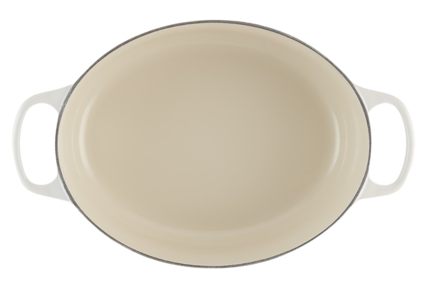 Cocotte ovale Evolution ghisa meringue Le Creuset