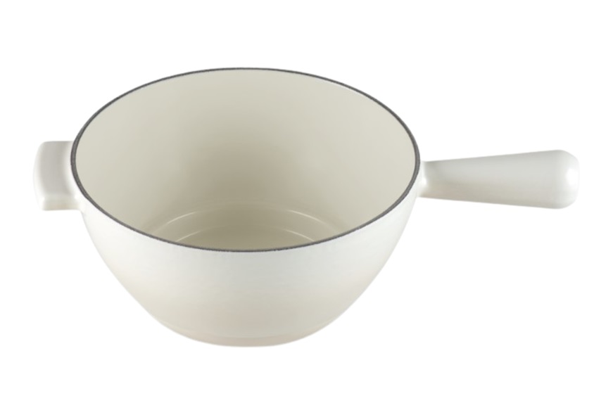 Set fonduta savoiarda ghisa meringue Le Creuset