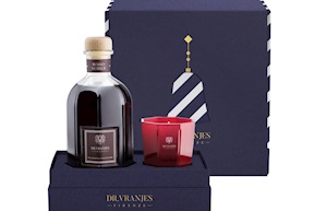 Cofanetto regalo Rosso Nobile profumo 250 ml e candela XS Dr. Vranjes
