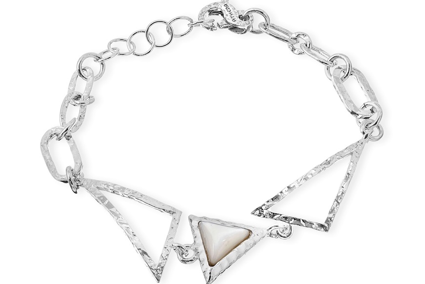 Bracciale Nyssa argento e peridoto Selezione Zanolli