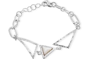 Bracciale Nyssa argento e peridoto Selezione Zanolli