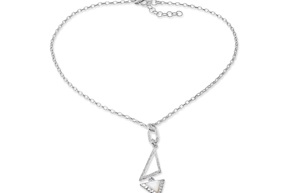 Collana Nyssa argento e peridoto Selezione Zanolli