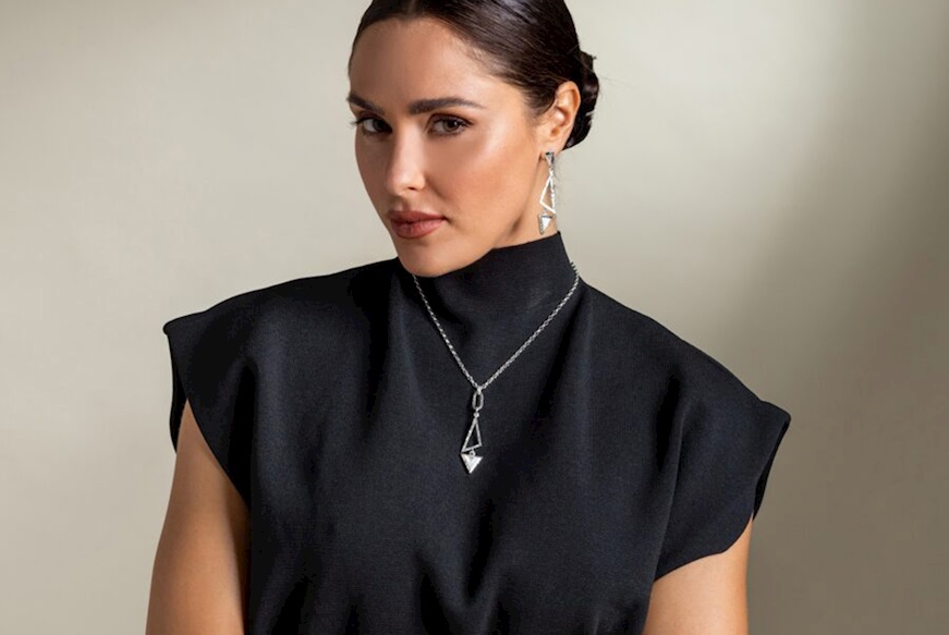 Collana Nyssa argento e peridoto Selezione Zanolli