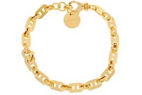 Bracciale Dinamica in bronzo dorato Unoaerre