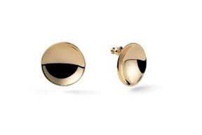 Orecchini Lux in bronzo dorato Unoaerre